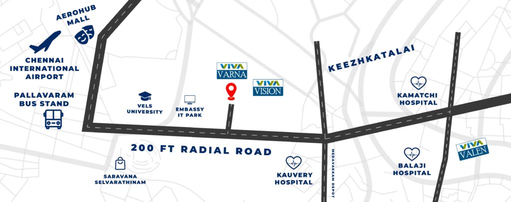 Viva Varna Location Map