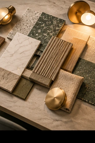 material-furniture-lighting-selection