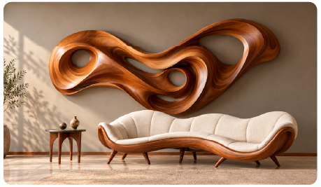 sculptural-wood-wall-art-luxury-living-room
